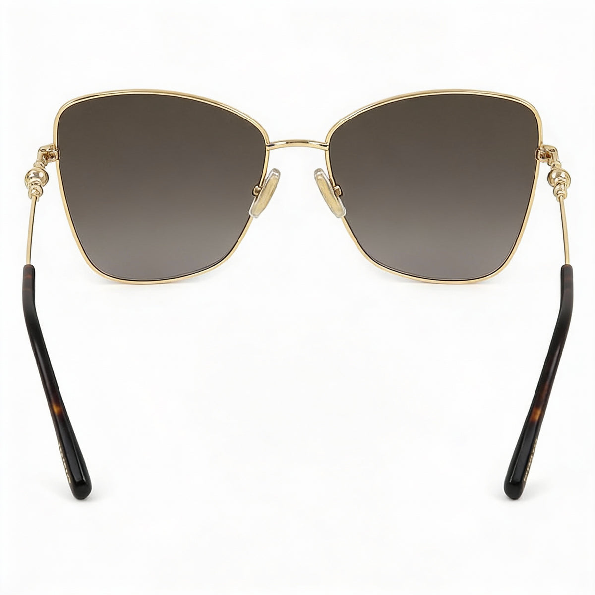 Gafas de sol Jimmy Choo de acetato cuadrado dorado para mujer, Photo 3