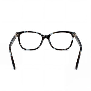 Jimmy Choo Rectangle Eyeglasses for Women — front view, Acetate