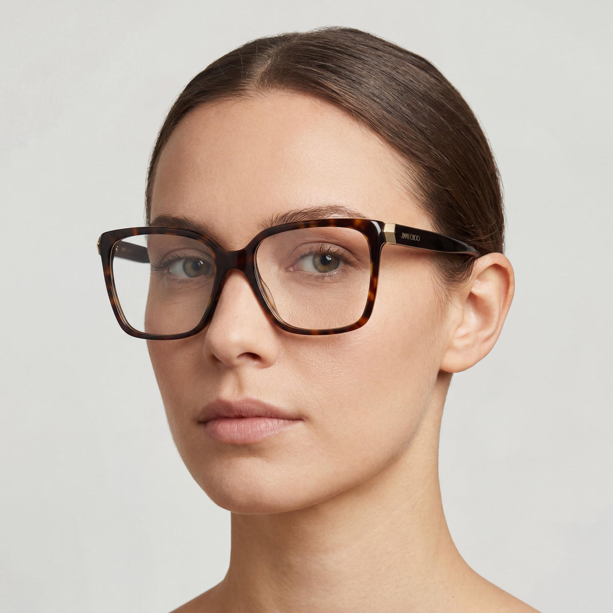 Jimmy Choo Havana Square Eyeglasses for Women, Plastic, Photo 4