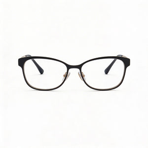 Jimmy Choo Jc20300030054 Rectangle Eyeglasses for Women — front view, Metal