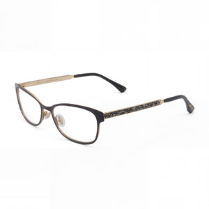 Jimmy Choo Jc20300030054 Black Rectangle Eyeglasses for Women, Metal frame