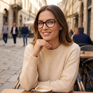 Jimmy Choo JC258 086 54 Havana Eyeglasses Women — lifestyle wear, office and reading