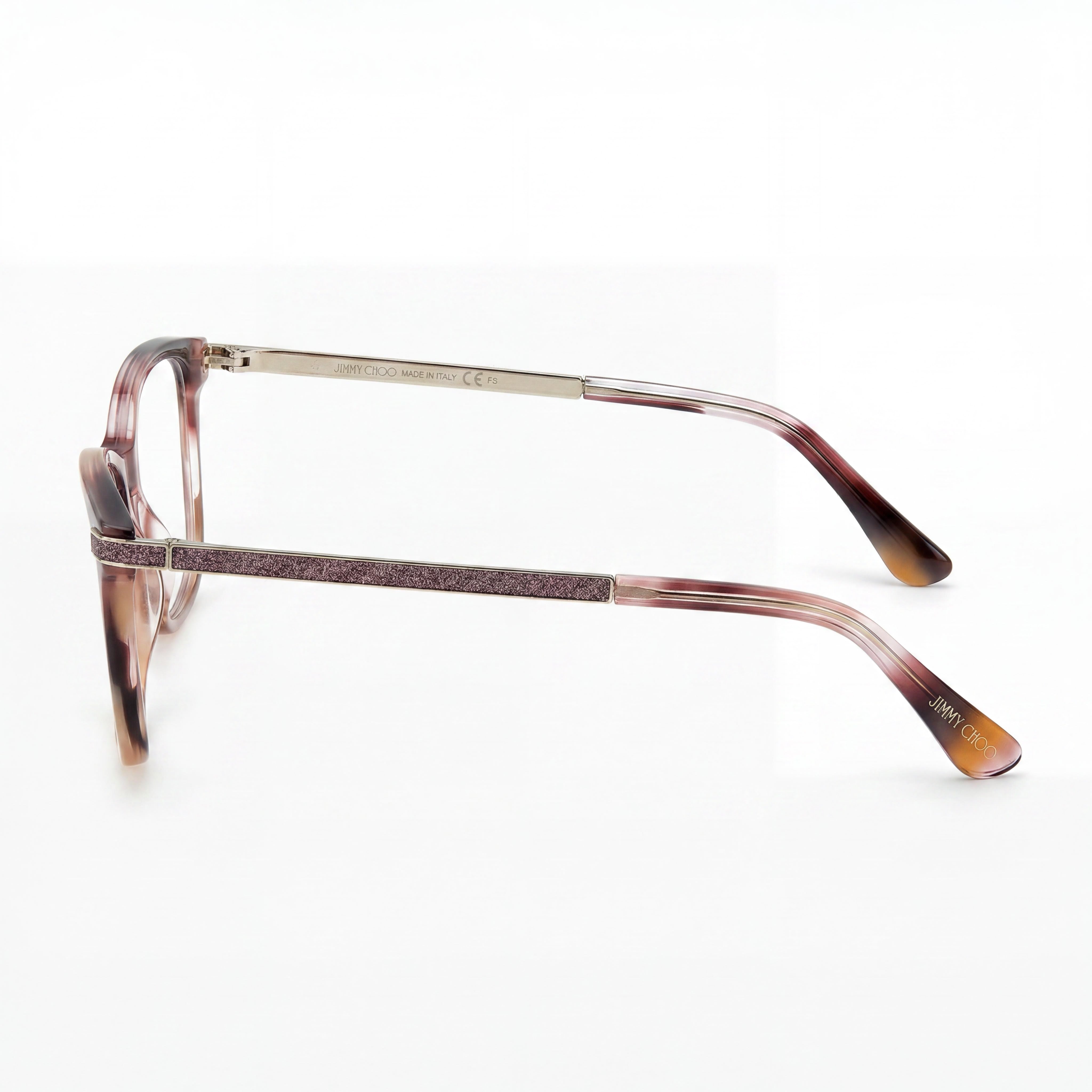 Gafas Jimmy Choo JC269 Rosadas Rectangulares para Mujer, Acetato 52mm, Photo 2