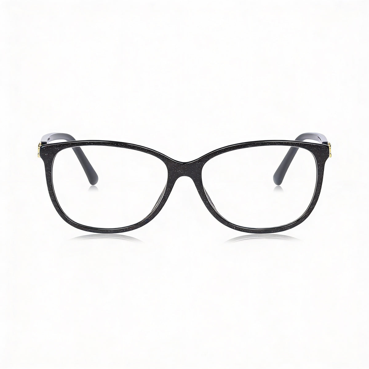 Jimmy Choo JC308 Gafas Cuadradas Negras para Mujer, Acetato 54mm, Photo 2