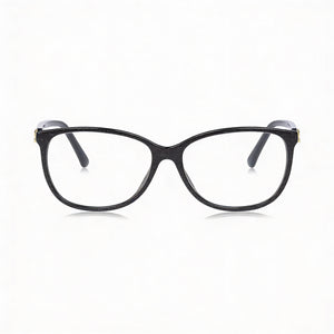 Jimmy Choo JC308 Square Eyeglasses for Women — front view, Acetate