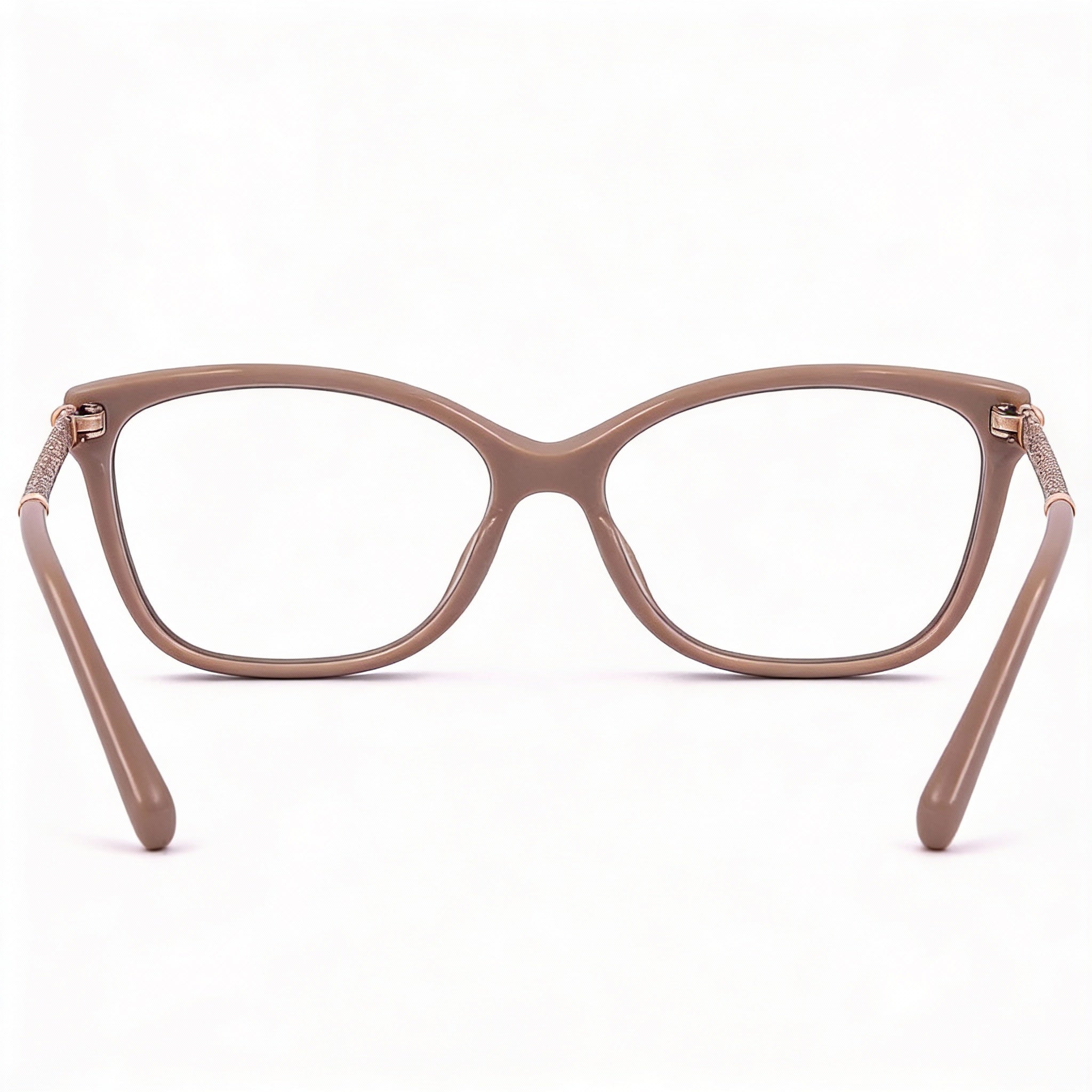 Jimmy Choo JC320 Brown Rectangle Eyeglasses for Women, Acetate, Photo 2