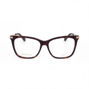Jimmy Choo Jc353 Rectangle Eyeglasses for Women — front view, Acetate