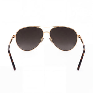 Jimmy Choo JIMENA/S Aviator Sunglasses for Women — interior view, Non-Polarized lens detail