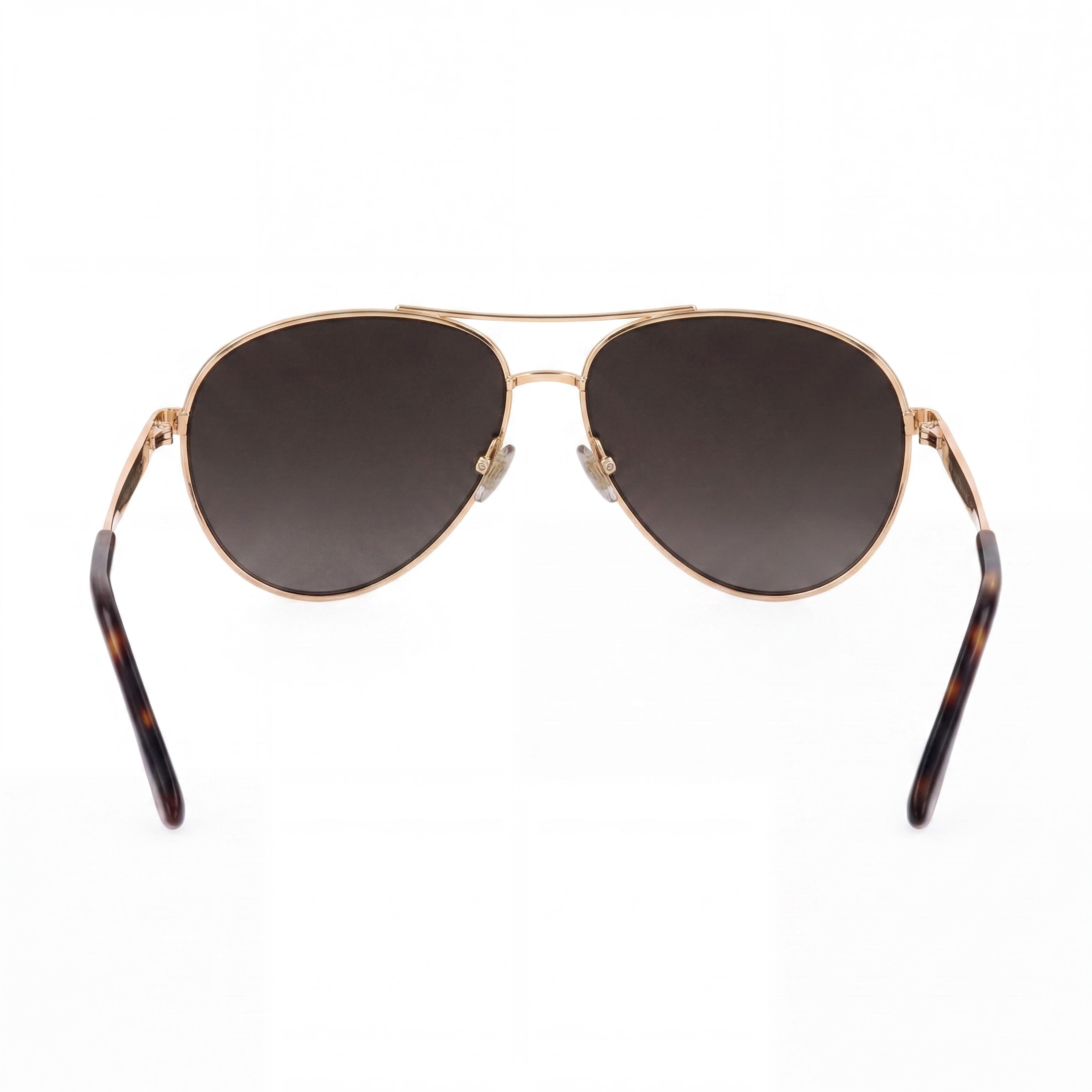 JIMMY CHOO JIMENA/S Gafas de sol de piloto para mujer de acero inoxidable dorado con degradado marrón habano de 60 mm con protección UV, Photo 3