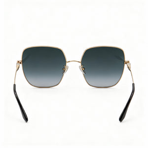 Jimmy Choo KORI/G/SK Square Sunglasses for Women — front view, Alloy Steel frame