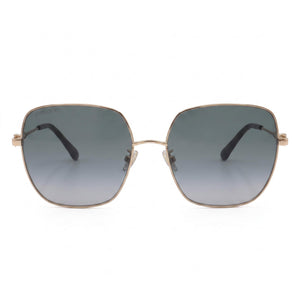 Jimmy Choo KORI/G/SK Square Sunglasses for Women — front view, Alloy Steel frame