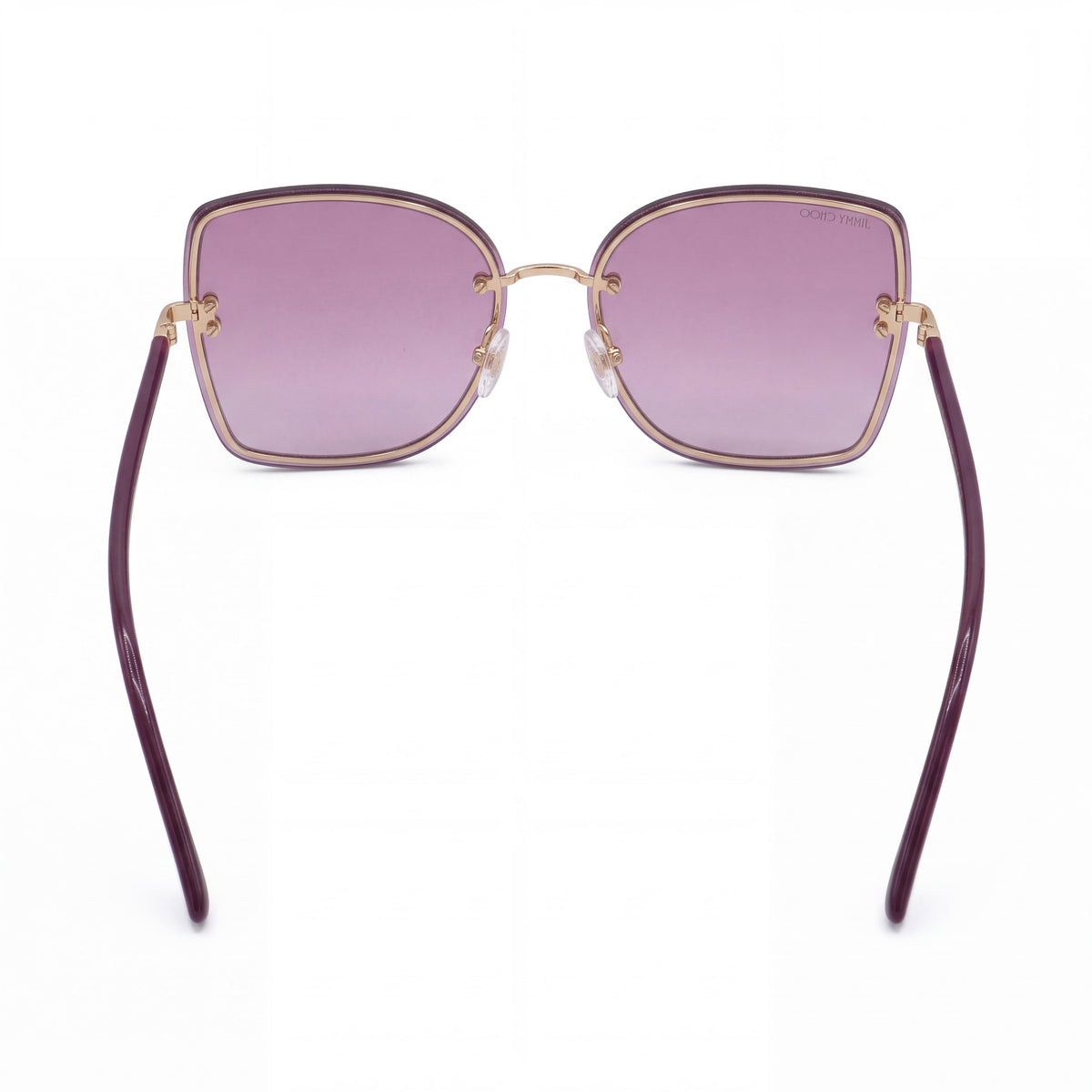 Jimmy Choo LETI/S Gold Plum Butterfly Sunglasses for Women, 62mm, Photo 4