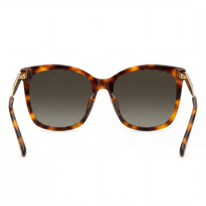 Jimmy Choo NEREA/G/S Butterfly Sunglasses for Women — interior view, Non-Polarized lens detail