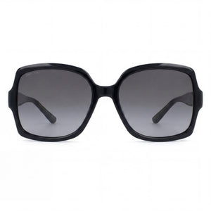 Jimmy Choo Sammi/G/S Square Sunglasses Unisex — front view, Cellulose Propionate frame