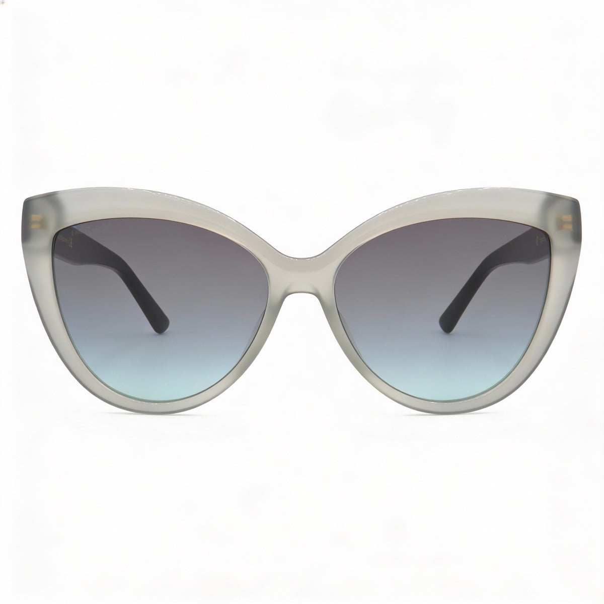 Gafas de sol Jimmy Choo Sinnie/G/S ojo de gato verdes/grises para mujer, 57mm, Photo 2