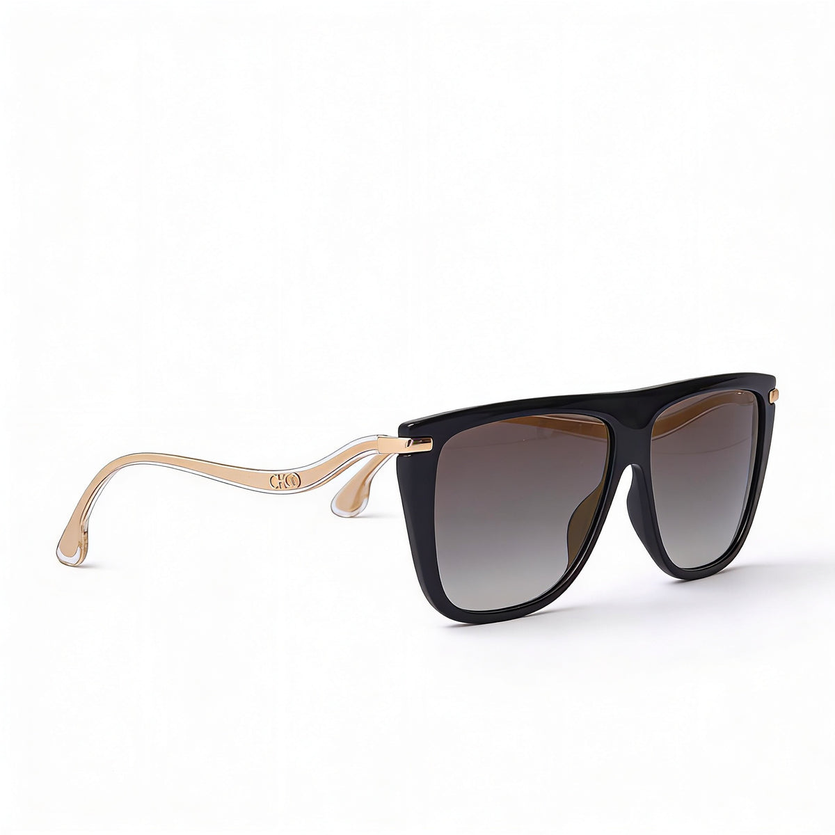 Jimmy Choo SUVI/S Black Shield Sunglasses for Women, 58mm, Photo 2