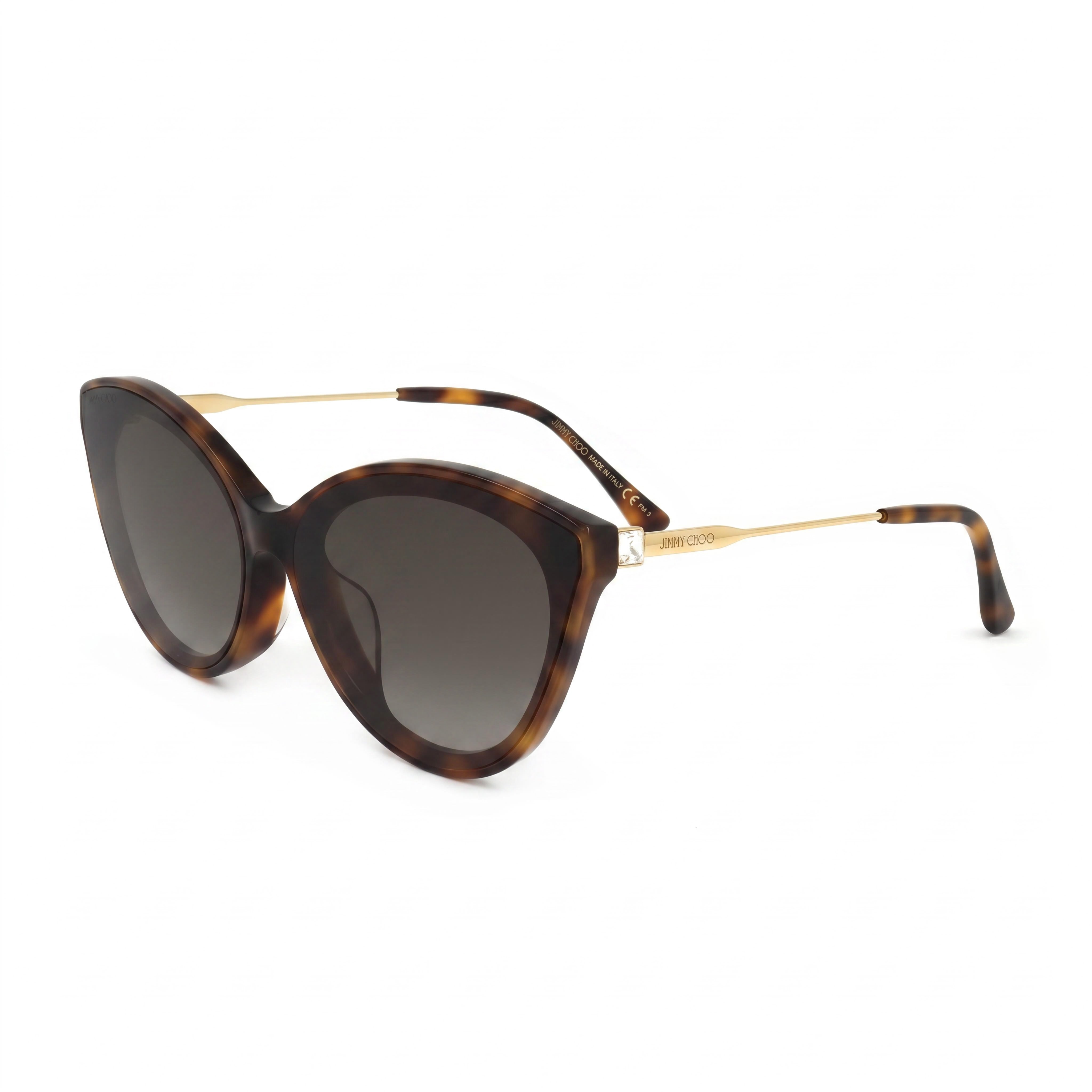Jimmy Choo Vic/F/Sk Havana Cat Eye Gradient Sunglasses for Women, 64mm, Photo 1