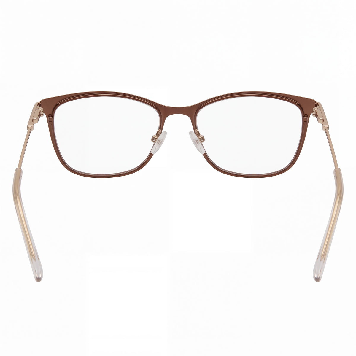 Monturas de gafas graduadas marrones para hombre Jones New York J489 con lente de 56 mm, puente de 17 mm, patilla de 140 mm, Photo 2