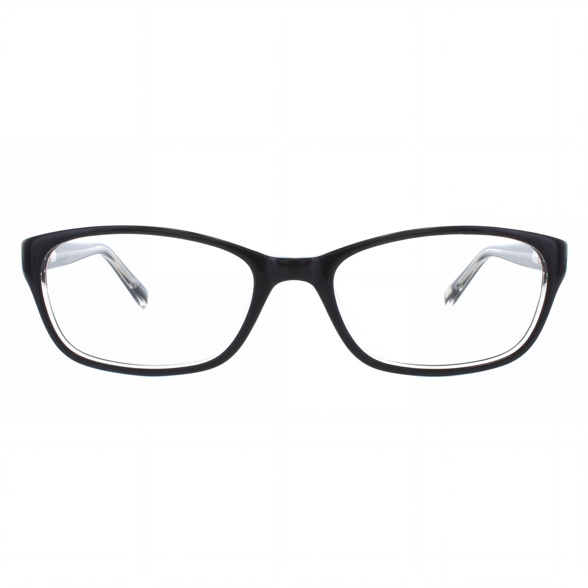 Jones New York J730 Black Crystal Oval Eyeglasses for Men, 53mm, Photo 2