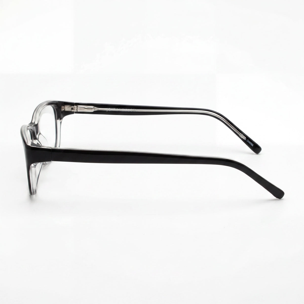 Jones New York J730 Black Crystal Oval Eyeglasses for Men, 53mm, Photo 3
