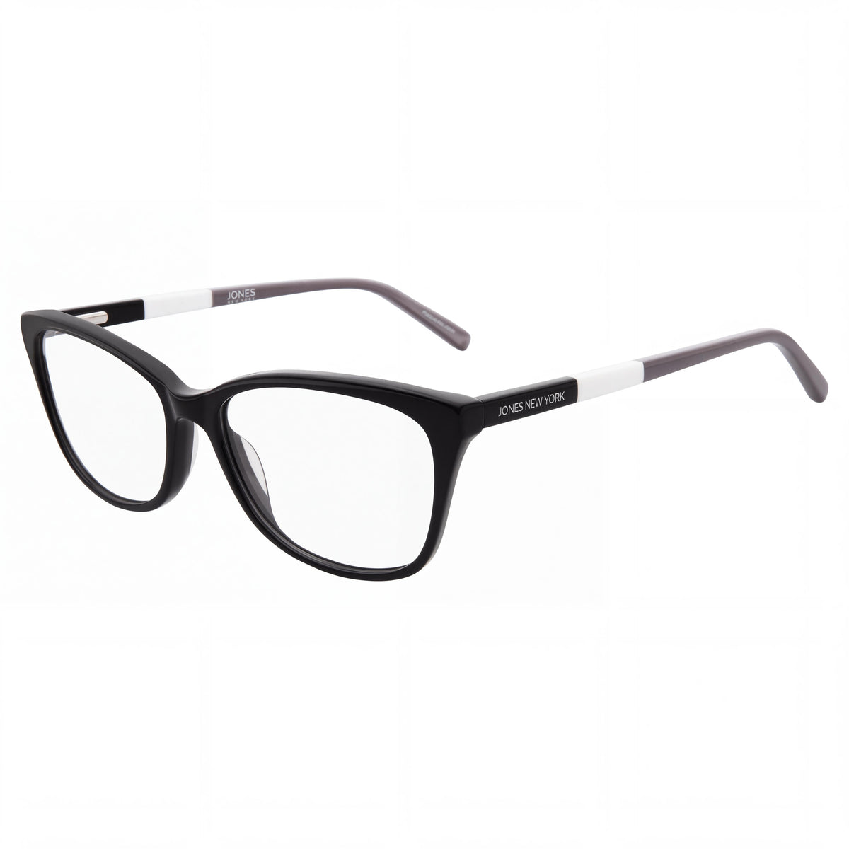 Gafas Jones New York J767 negras para hombre con 55 mm de ancho de lente, 16 mm de ancho de puente y 140 mm de longitud de patilla, Photo 1