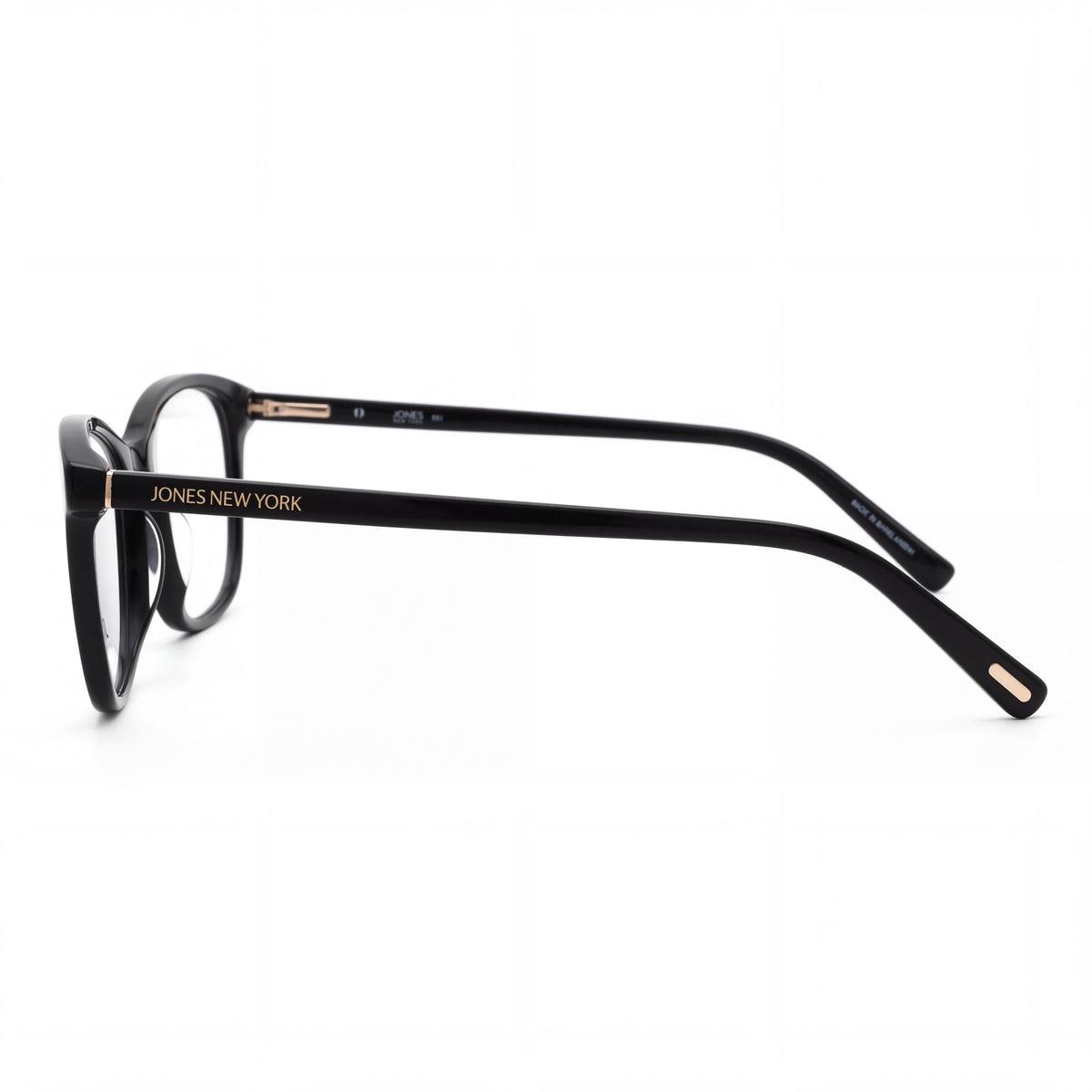 Gafas Jones New York J778 para hombre, montura de plástico negro, lentes de policarbonato polarizadas, tamaño 52-17-140 mm, Photo 2