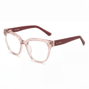 Juicy Couture Fashion Burgundy Square Eyeglasses for Women, Plastic frame