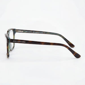 Juicy Couture Rectangle Eyeglasses for Women — front view, Acetate