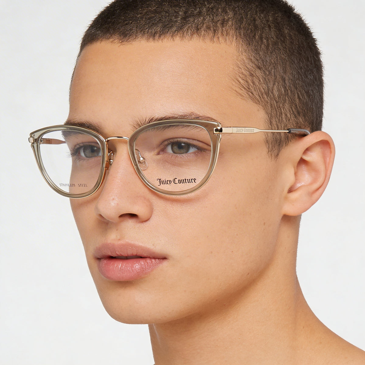 Gafas de sol Juicy Couture Ju 226/g Crystal Nude Square Unisex, 50mm, Photo 4