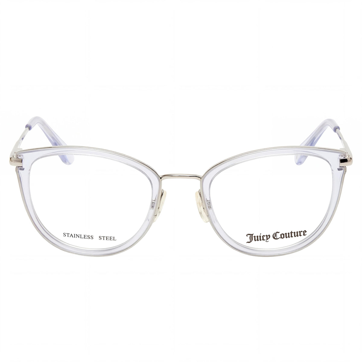 Juicy Couture JU 226/G Transparent Cat Eye Eyeglasses for Women, 50mm, Photo 2