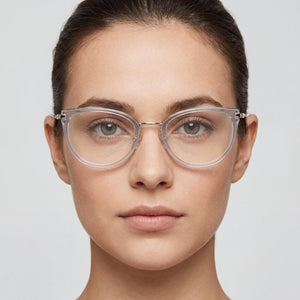 Juicy Couture JU 226/G Transparent Eyeglasses Women — lifestyle wear, office and reading