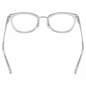 Juicy Couture JU 226/G Cat Eye Eyeglasses Women — side view, Transparent Polyamide temples