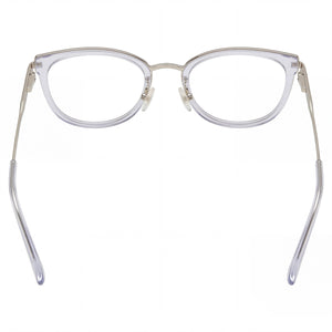 Juicy Couture JU 226/G Cat Eye Eyeglasses Women — side view, Transparent Polyamide temples
