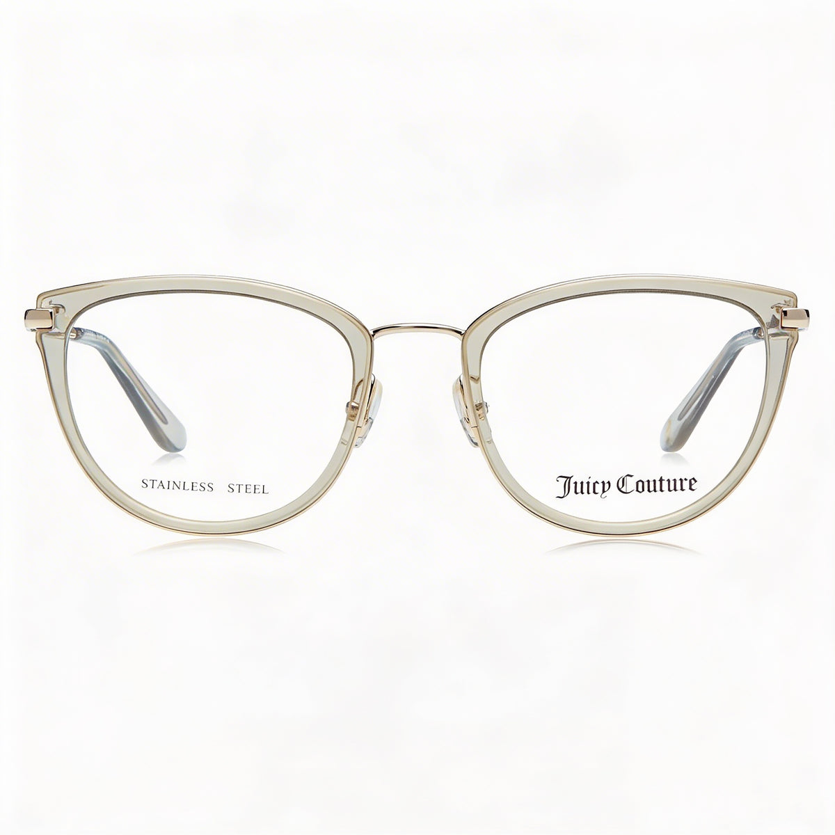 Juicy Couture Ju 226/g Grey Beige Rectangle Eyeglasses for Women, 50mm, Photo 2