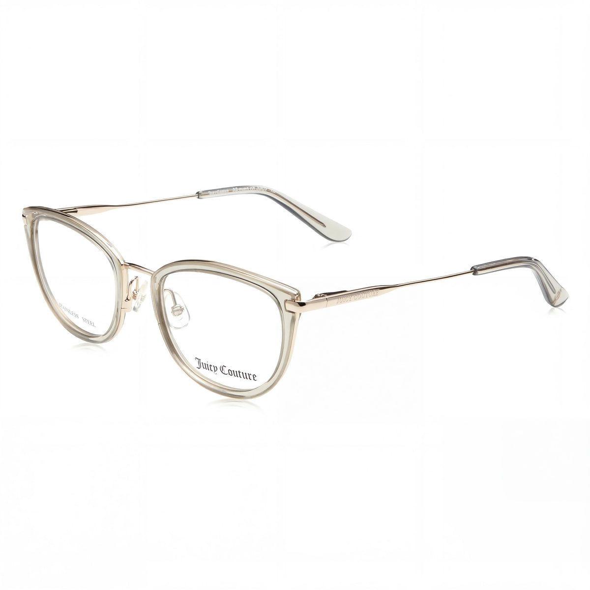 Juicy Couture Ju 226/g Grey Beige Rectangle Eyeglasses for Women, 50mm, Photo 1