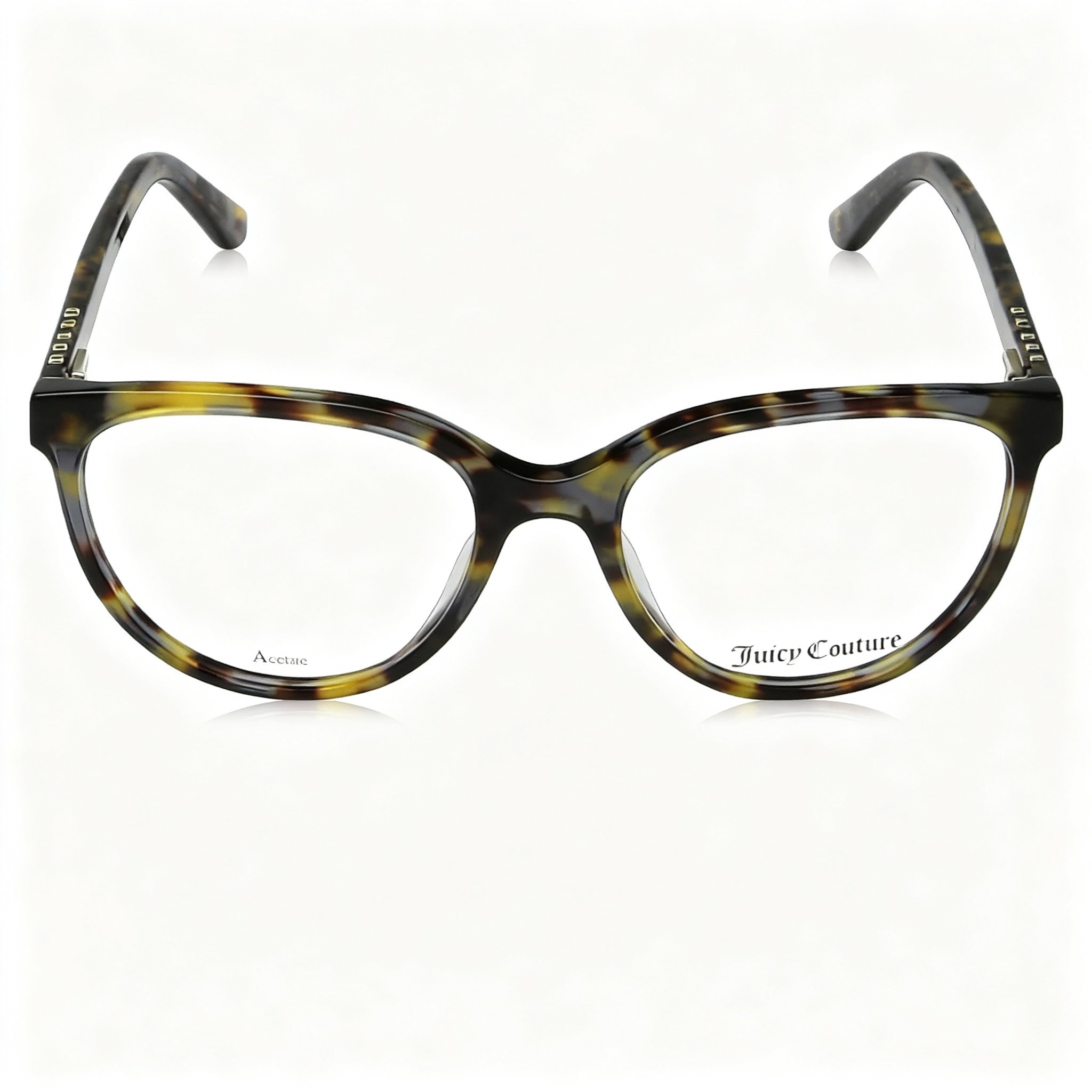 Juicy Couture JU 228 Havana Square Eyeglasses for Women, Acetate 54mm, Photo 2