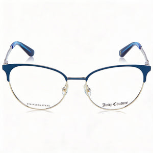 Juicy Couture Ju 230/g Oval Eyeglasses Unisex — front view, Alloy Steel
