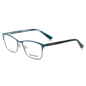 Juicy Couture JU 232 Green Square Eyeglasses Unisex, Alloy Steel frame