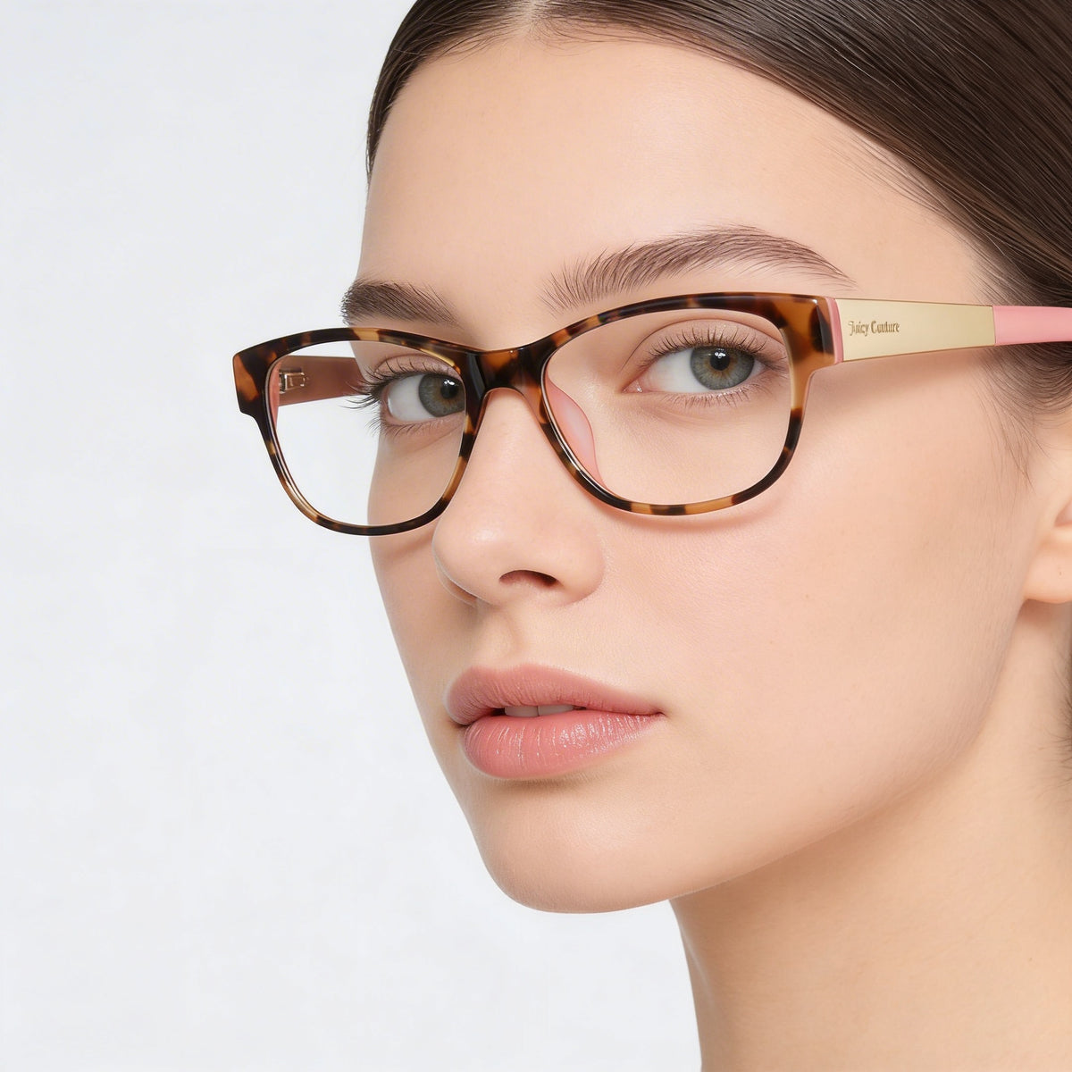 Gafas de sol rectangulares Juicy Couture Juicy 162 Havana para mujer, 52mm, Photo 3