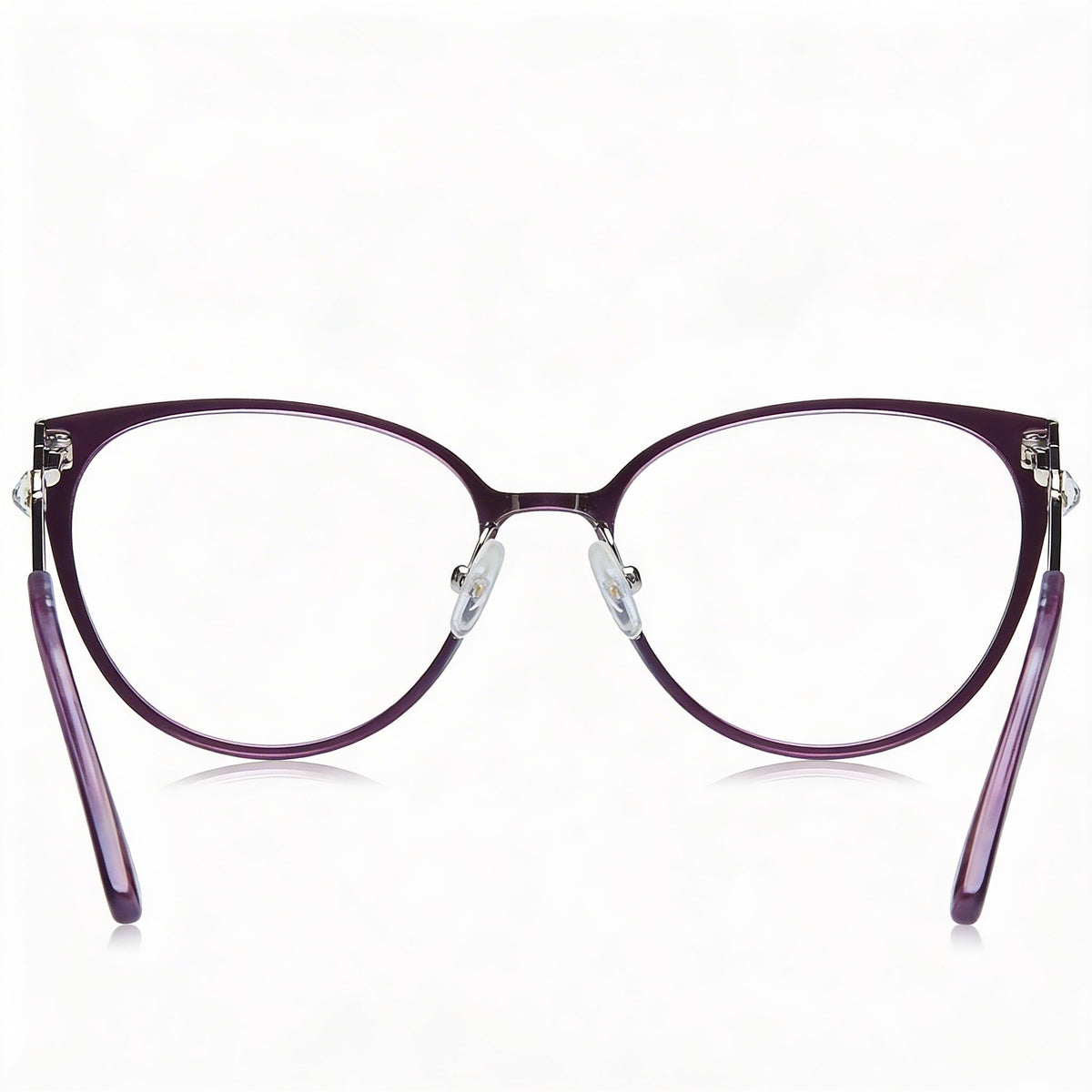 Gafas graduadas unisex Juicy Couture Modern Violet, ovaladas, 51 mm, Photo 3