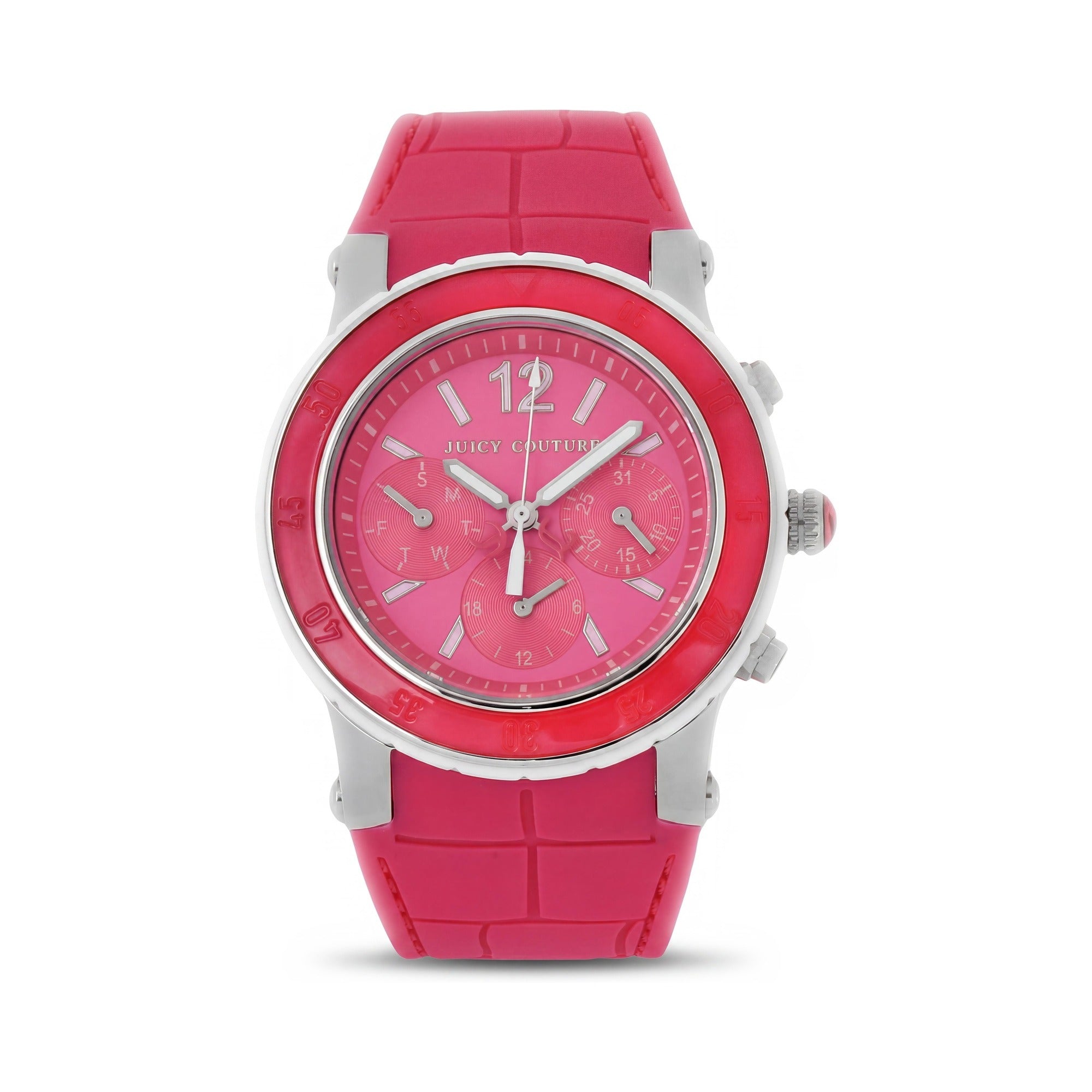 Juicy Couture Women's Pink Chronograph Watch, 40mm, Photo 1