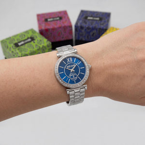 Just Cavalli Women's Watch — side view, Silver 925 case 20mm
