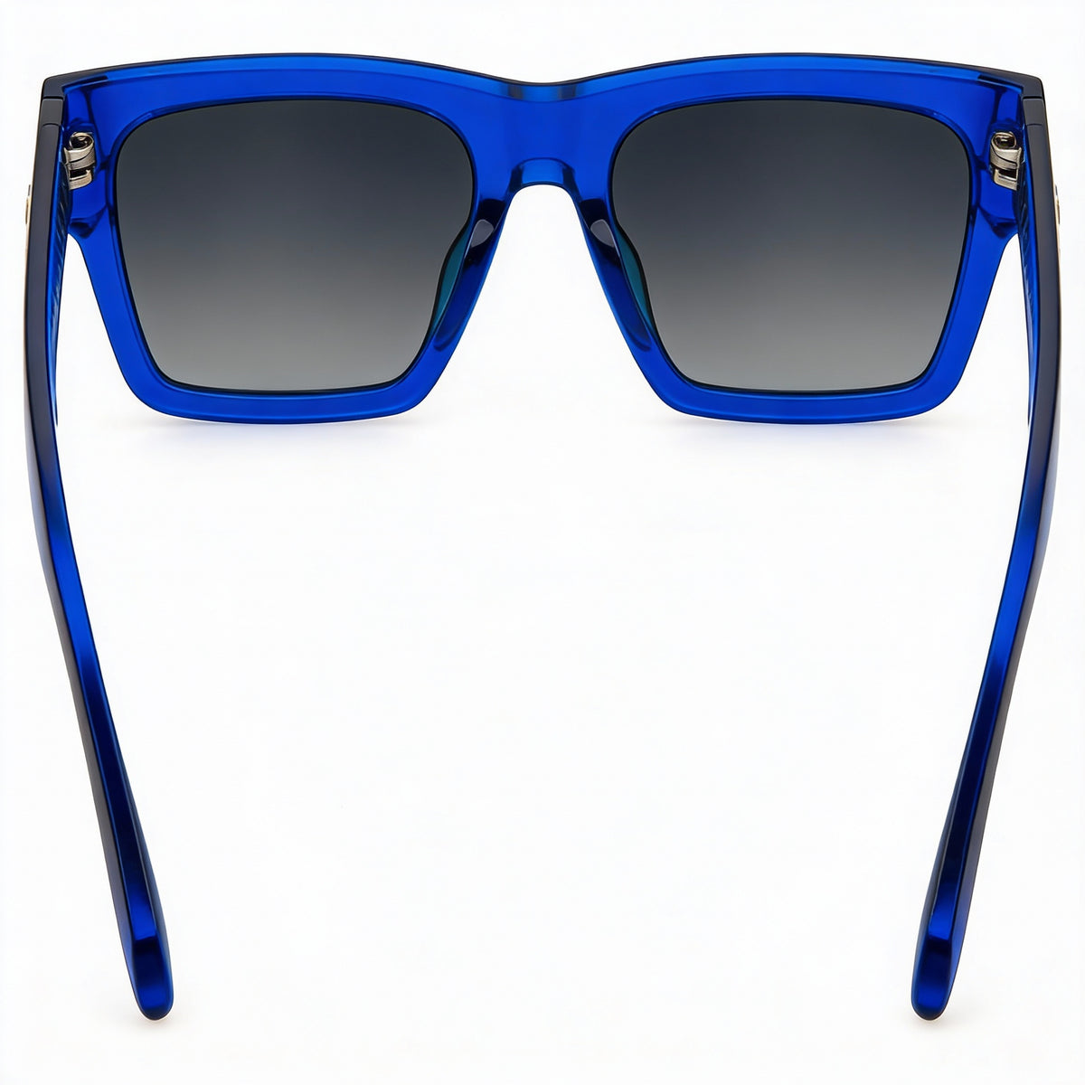 Just Cavalli Transparent Blue Square Sunglasses for Men, 54mm, Photo 2