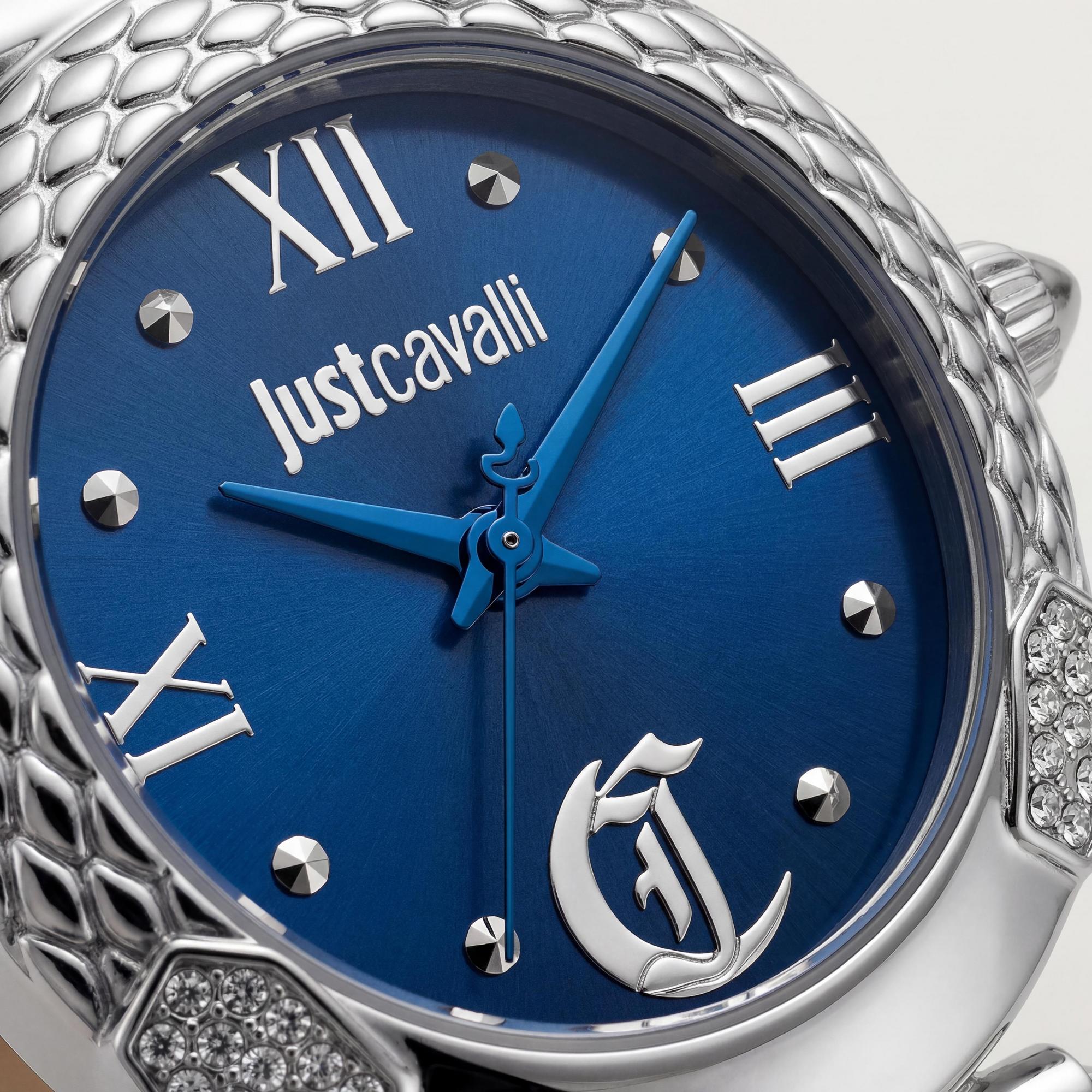 Just Cavalli Fashion Women's Watch, Night Blue Dial 30mm, Photo 2