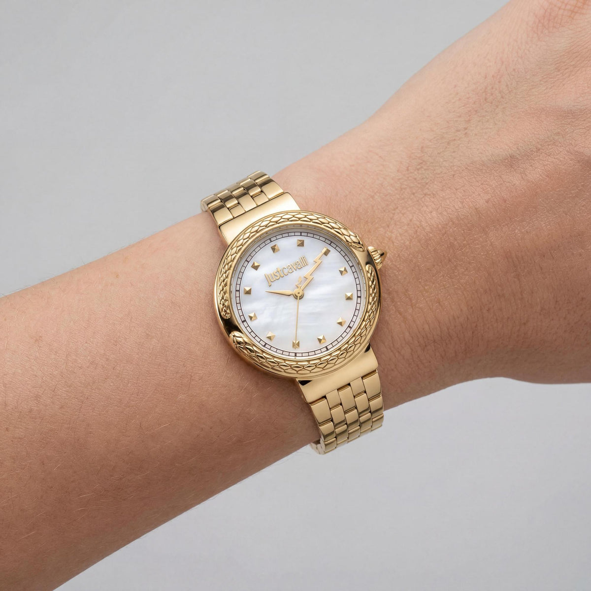 Just Cavalli Women's Gold Watch, 40mm, Photo 3