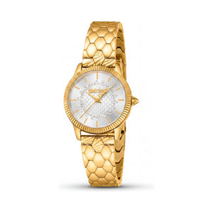 Just Cavalli S7296322 Multicoloured Dial Silver 925 Women's Watch, 24mm