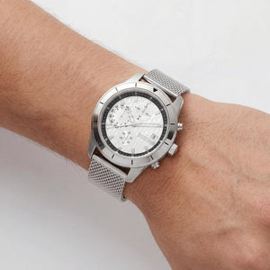 Just Cavalli Men's Watch — side view, Stainless Steel case 40mm