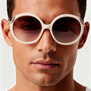 Just Cavalli SRC004M Beige Sunglasses Unisex — lifestyle wear, everyday sun coverage