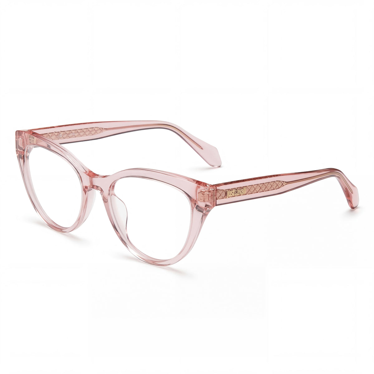 Gafas ovaladas Just Cavalli VJC001 color melocotón para mujer, 51mm, Photo 1