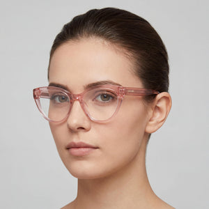 Just Cavalli VJC001 Peach Eyeglasses Women — lifestyle wear, everyday styling